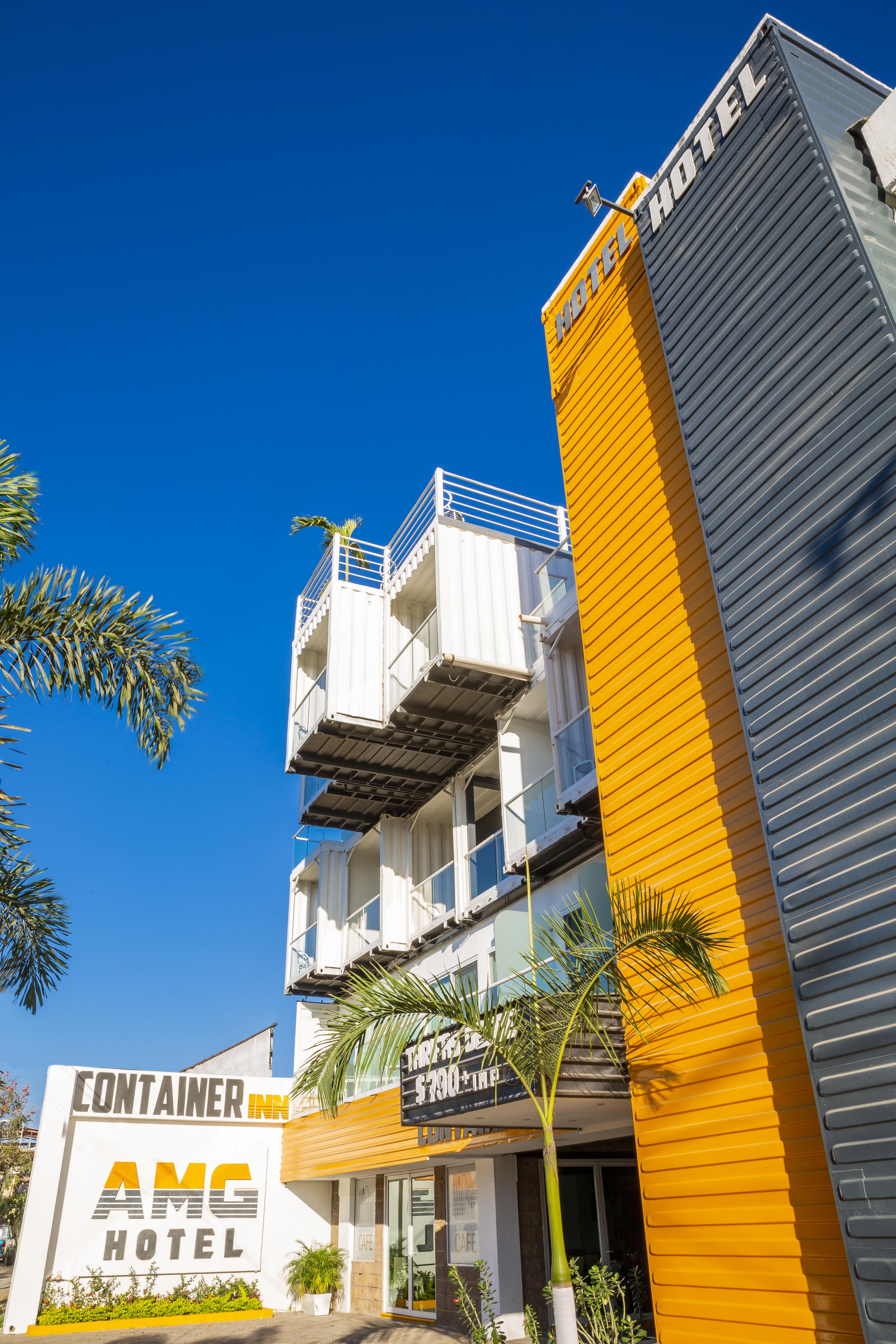 Container Inn Hotel Aeropuerto 巴亞爾塔港 外观 照片