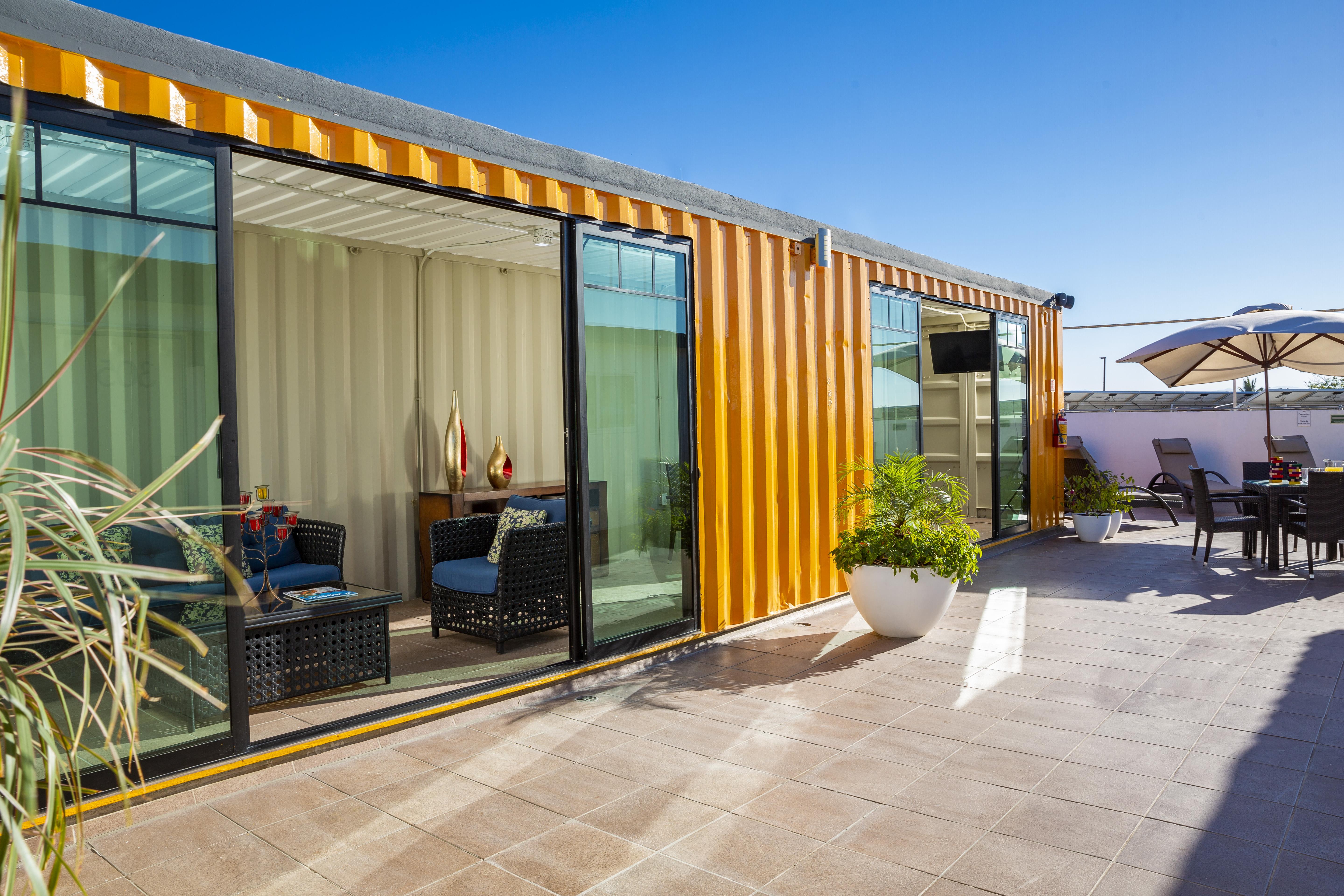 Container Inn Hotel Aeropuerto 巴亞爾塔港 外观 照片