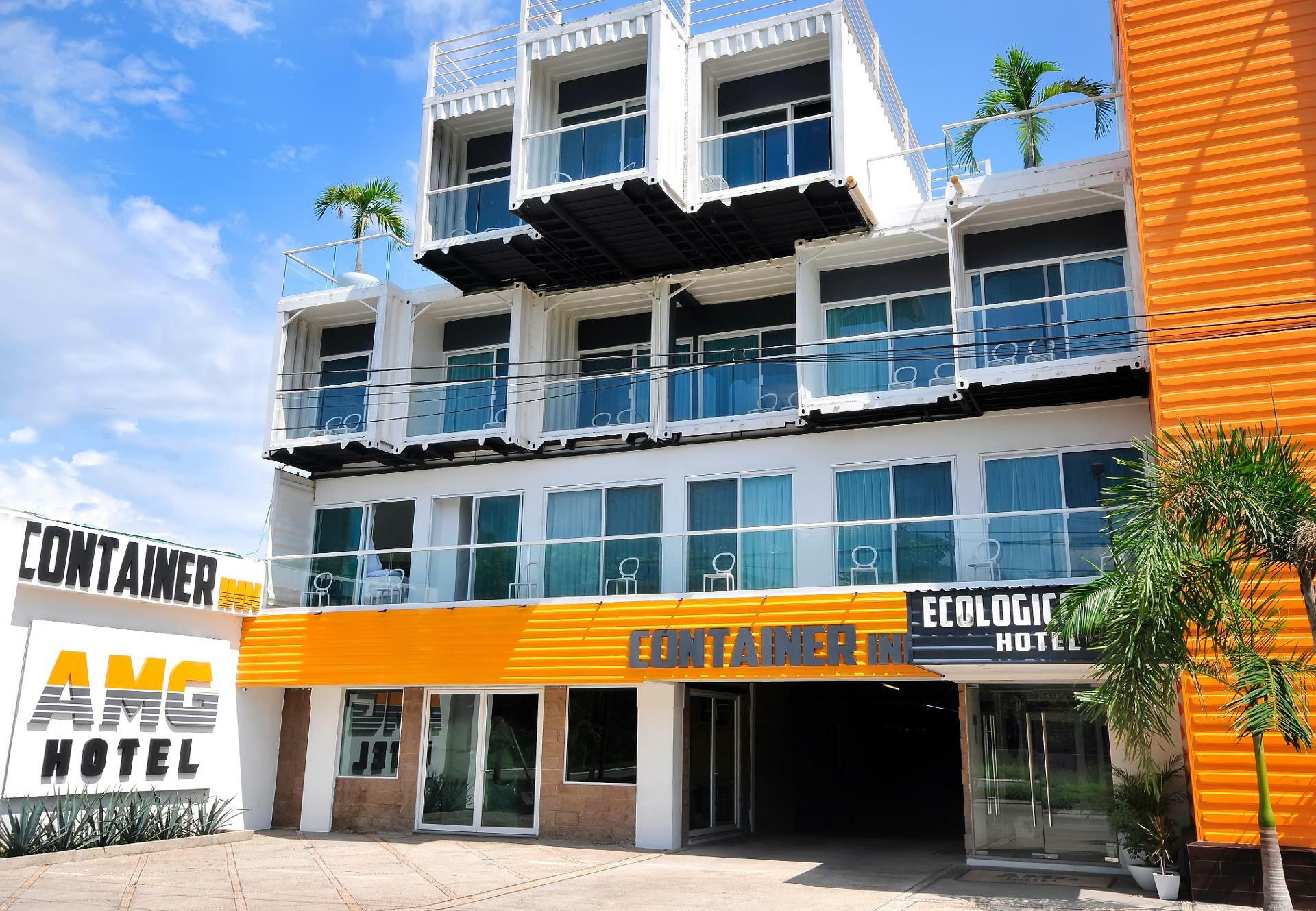 Container Inn Hotel Aeropuerto 巴亞爾塔港 外观 照片